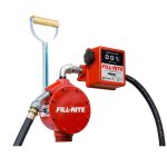 Bomba manual de pistón, manguera NPT de 3/4